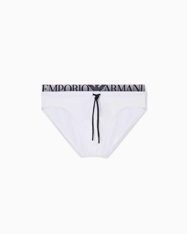 EMPORIO ARMANI Men's Logoband Brief White XXL - Image 1