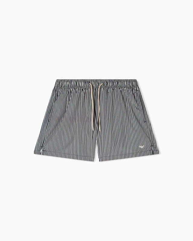 Emporio Armani Men's Stripes Boxer Beige L