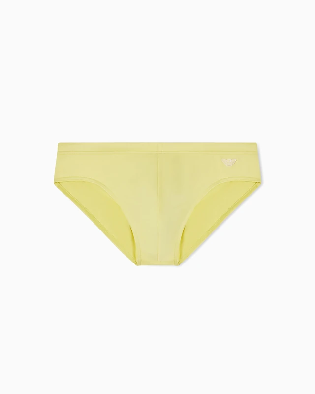 EMPORIO ARMANI Men's Essential Brief Yellow L