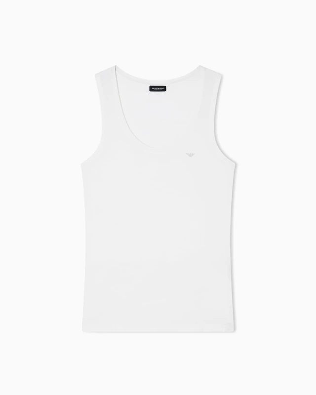 Emporio Armani Women's Essential Studs Tank Beige S