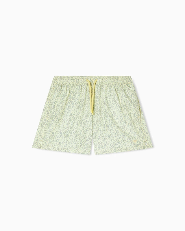 Emporio Armani Men's Pattern Boxer Yellow XL