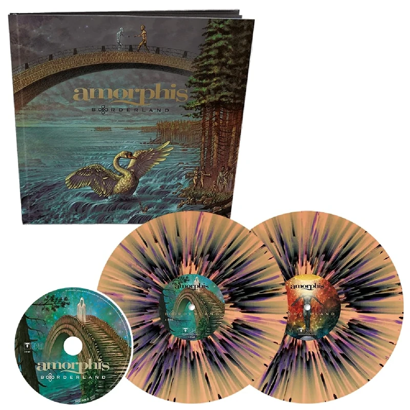BORDERLAND (EARBOOK-"DANCING SHADOW" SPLATTER 2LP + DIGI-CD INCL. 2 BONUS TRACKS) [VINYL]
