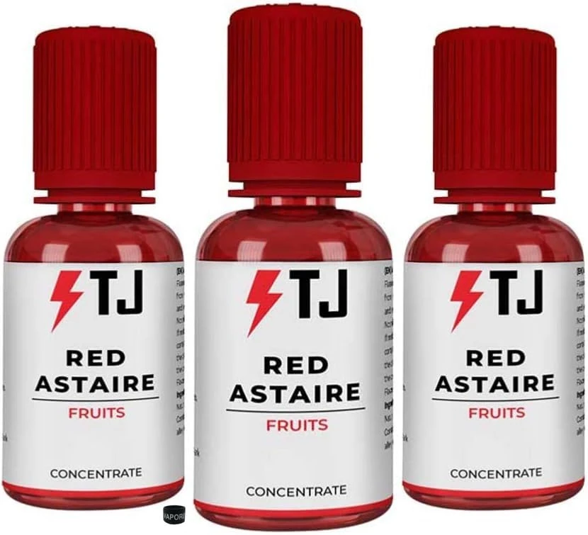 3 x Red Astaire Flavouring Concentrate + Vaporly UK vape band