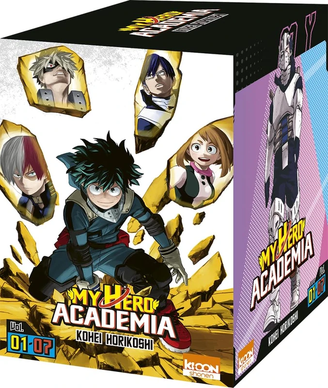 Coffret intégrale My Hero Academia vol. 1 à 7: Coffret en 7 volumes - Image 1