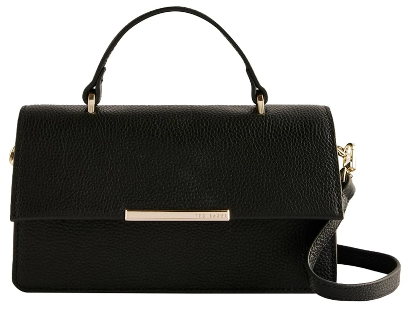 Ted Baker Women's Bar Detail Elongated Top Handle Bag, Black