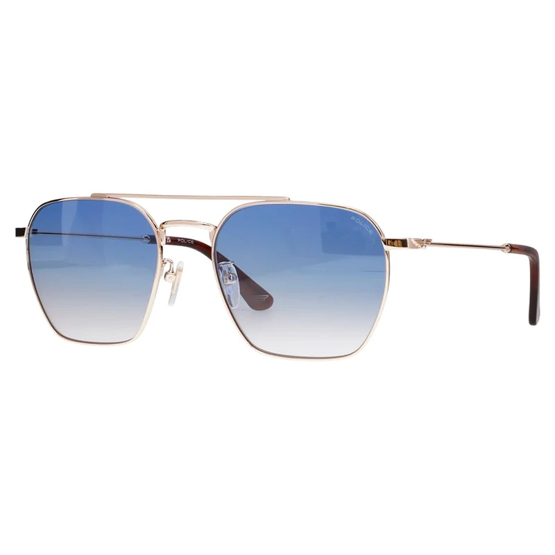 Police Splr72 Sunglasses, Shiny Total Rose Gold, Regular - Image 1