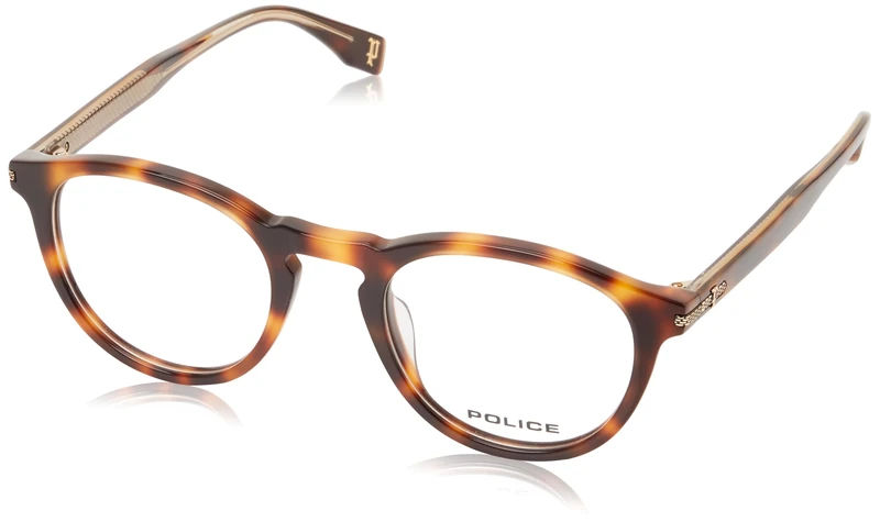 Police Vplr63 Sunglasses, Shiny Dark Havana, 48