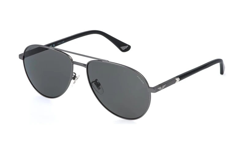Police Splr77 Sunglasses, Matt Ruthenium, One Size