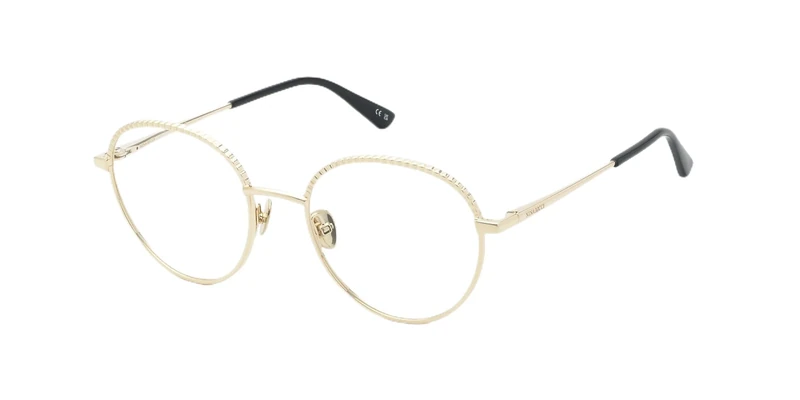Nina Ricci VNR450 Glasses, Shiny Total Rose Gold, Regular Unisex Adult