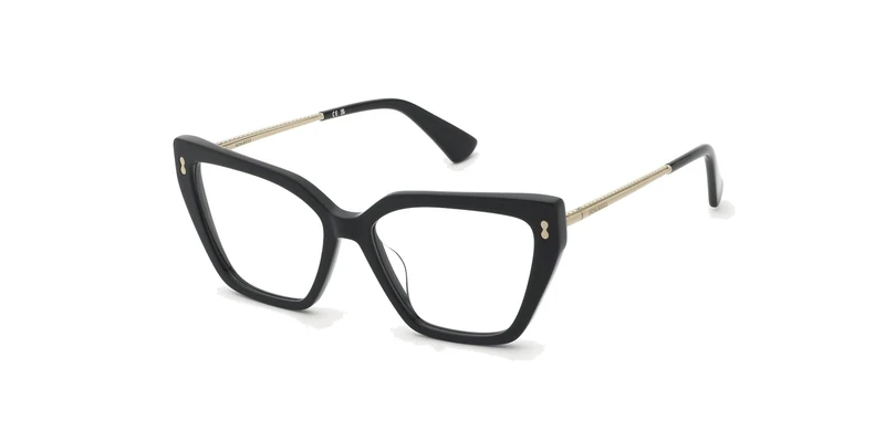 Nina Ricci Vnr455 Sunglasses, Shiny Black, Regular