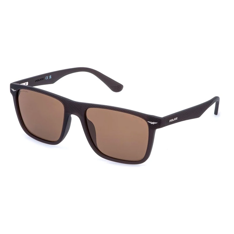 Police Sple02 Sunglasses, Transparent, Grey, Regular - Image 1