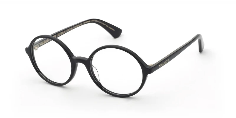 Nina Ricci VNR443 Glasses, Shiny Black, Regular Unisex Adult