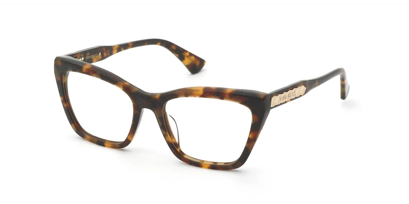 Nina Ricci Vnr447 Sunglasses, Shiny, Havana, One Size