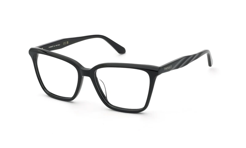 Twinset Vtw121 Sunglasses, Shiny Black, Regular