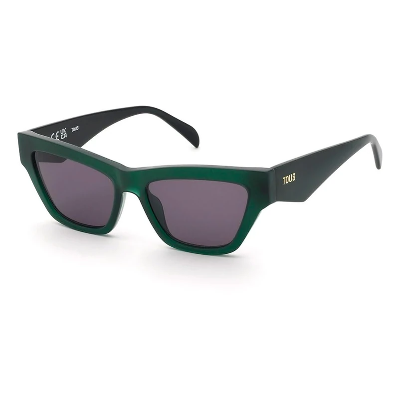 TOUS Stod06 Sunglasses, Shiny Opal Green, Regular