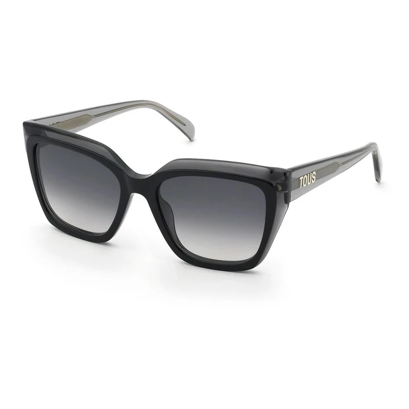TOUS Stod10 Sunglasses, Black Top + Grey, One Size