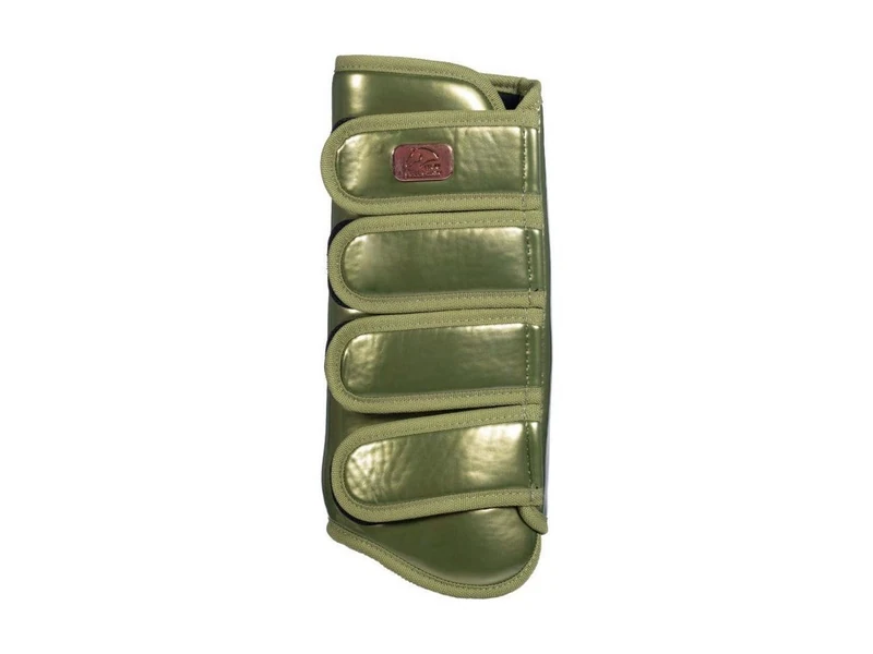 HKM Edinburgh back Dressage protection boots, Pistachio, Cob