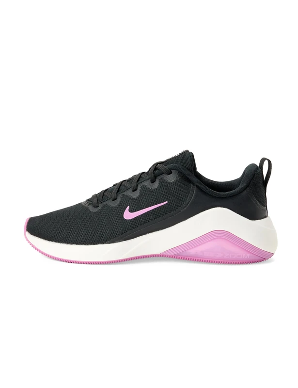 Nike Women's Air Zoom Bella 7 Workout Shoes, Black/Lt Magenta/Sail, 4