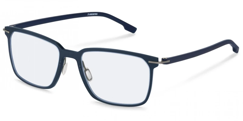 Rodenstock R5374 Glasses, Dark Blue/Dark Grey, Regular Unisex-Adult - Image 1