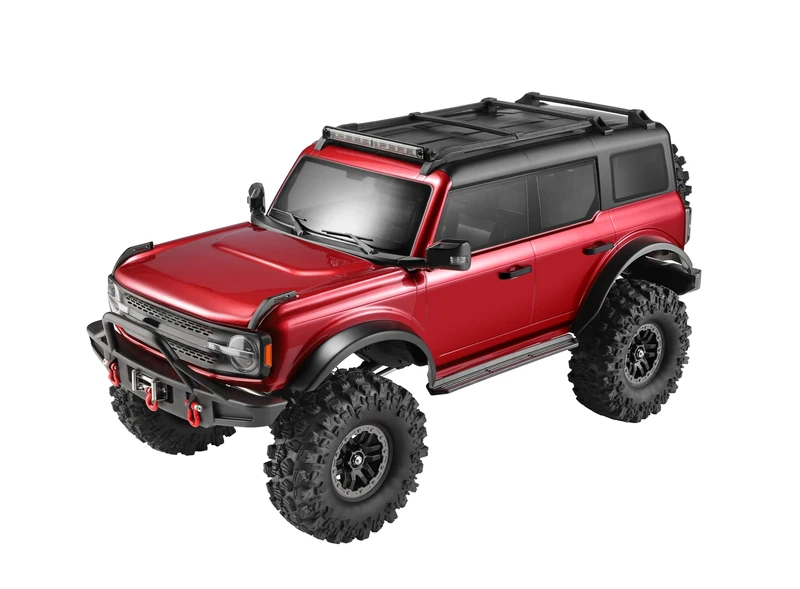 DF Models DF-4S Crawler Varant Metallic Red 313 mm Scale RTR (L x W x H 57 x 25 x 26.5 cm, Approx. 3650 g, Scale 1:10, 2 Gears, with LED Lighting, from 14 Years, Remote Controlled Car, Toys) 3150 - Image 1