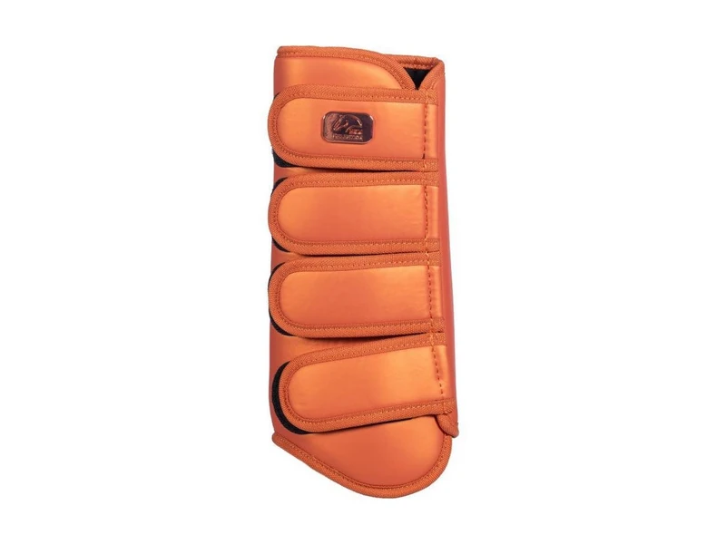 HKM Edinburgh back Dressage protection boots, Brandy, Cob