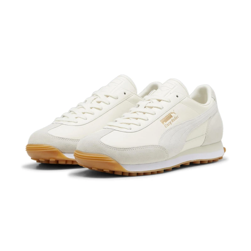 PUMA Easy Rider Mix Sneakers, Frosted Ivory-PUMA White, 5.5