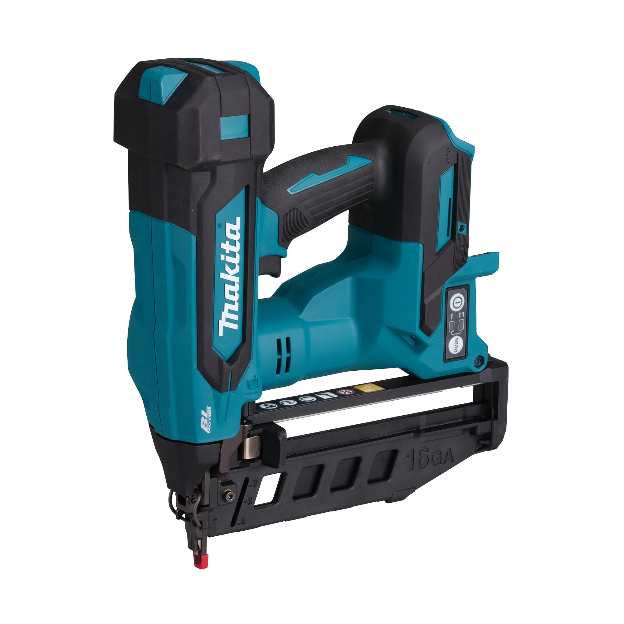 Makita DBN601ZJ 18V Li-ion LXT Brushless Finishing Nailer Supplied in a Makpac Case, Batteries and Charger Not Included