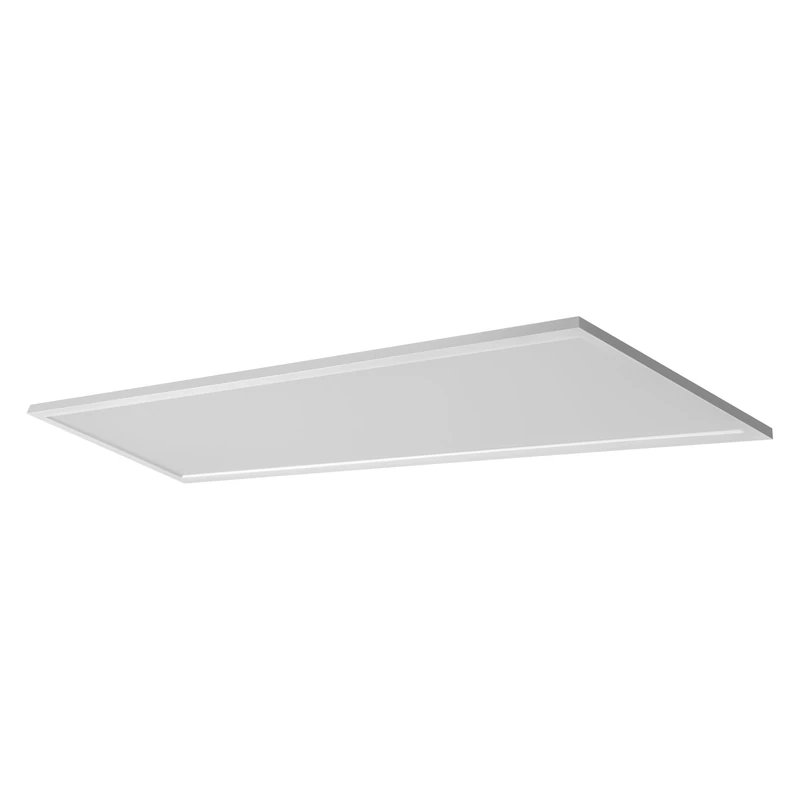OSRAM Planon Plus Ceiling Light in White with Advanced LED Technology, 36 W, Rectangular Shape (1,200 x 300 mm), Warm White Light Colour at 3,000 K, Aluminium housing, Frosted PMMA Diffuser
