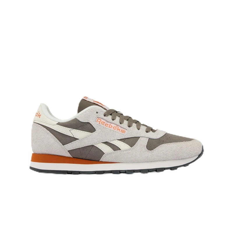 Reebok Classic Leather, Unisex-Adult Sneakers, Grey-Chalk Grey, 39 EU, 6 UK