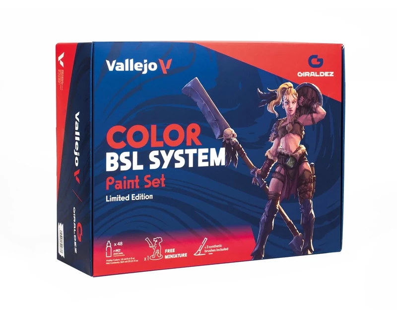 AV Vallejo Game Color Set - Color BSL System (48 Colors)