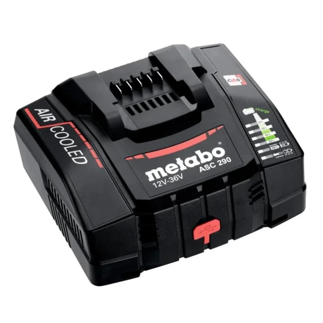 Metabo Quick charger ASC 290, 12-36 V, "AIR COOLED", UK (627372000)