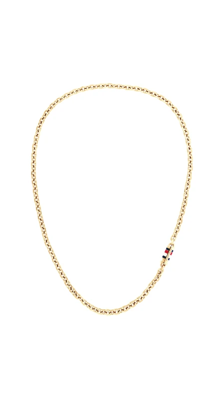 Tommy Hilfiger Jewelry Men's Chain Necklace in Yellow Gold - 2790651