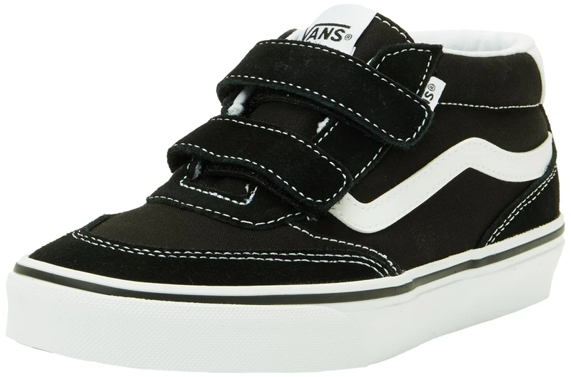 Vans Brooklyn Mid V, Black/White, 2.5