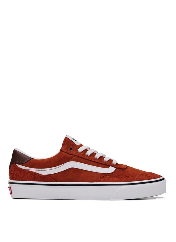 Vans Men's Brooklyn LS Sneakers Burnt Orange 8.5 - Image 1
