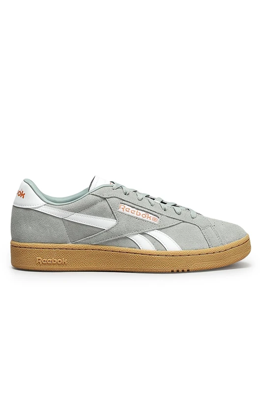 Reebok Unisex Club C Grounds UK Trainers, LIGHTFOG/Chalk/Gum, 37.5 EU