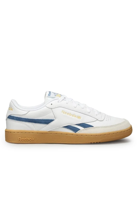 Reebok Club C Revenge Vintage, Unisex Adult Sneakers, White Athleticblue Gum, 45 EU / 45 EU