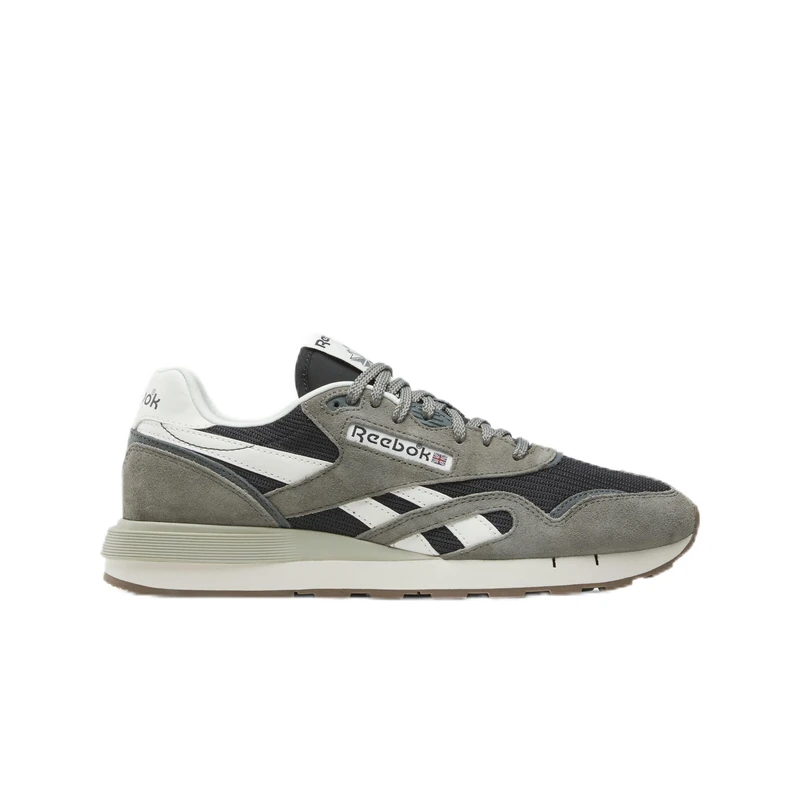 Reebok Unisex Classic Nylon 89 Trainers, Black/STILLGREY/Chalk, 38.5 EU