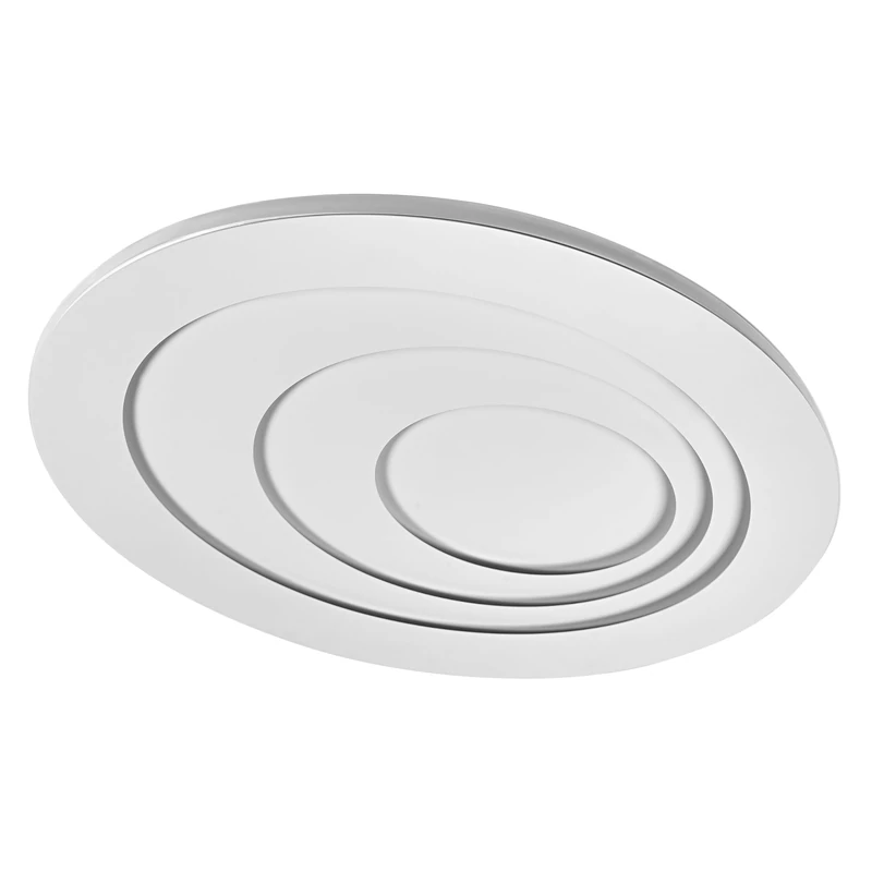 OSRAM ORBIS Spiral Oval LED Ceiling Light 720mm, White, 63W, 5000lm, Warm White Light Color, Effective Direct Light Distribution, Long Life, Non-Replaceable LED Module, Oval, IP20, 3000K.