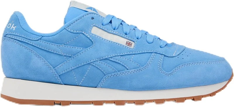 Reebok Unisex Classic Leather Trainers, Peribue/Chalk/Gum, 42.5 EU