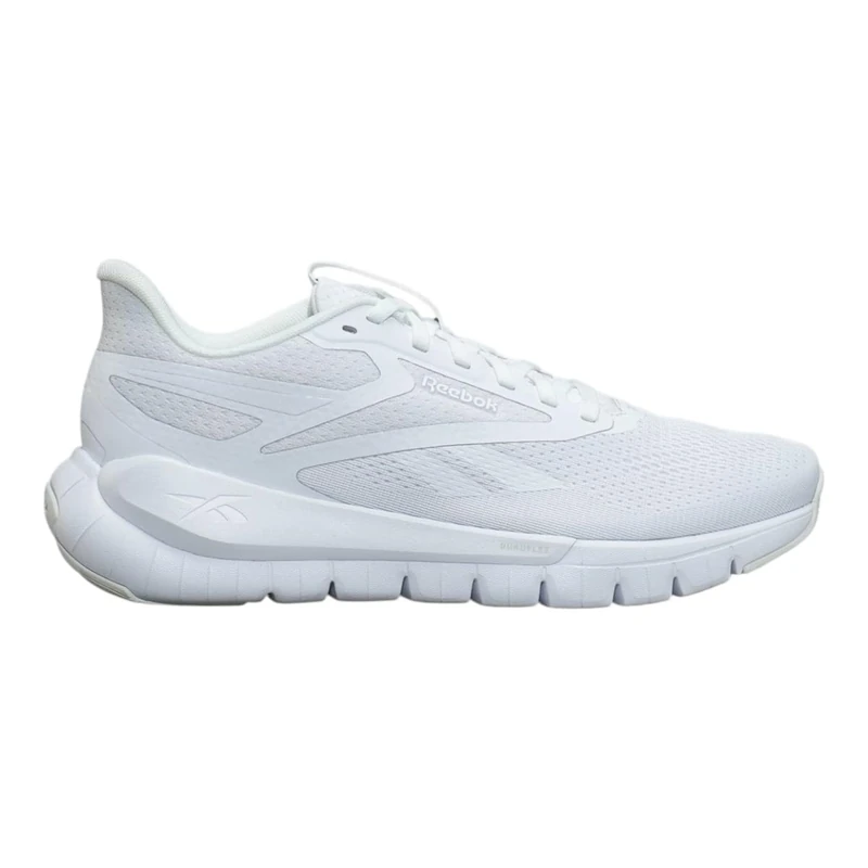 Reebok Unisex Flex Trainer Trainers, FTWR White/Barely Grey, 42.5 EU