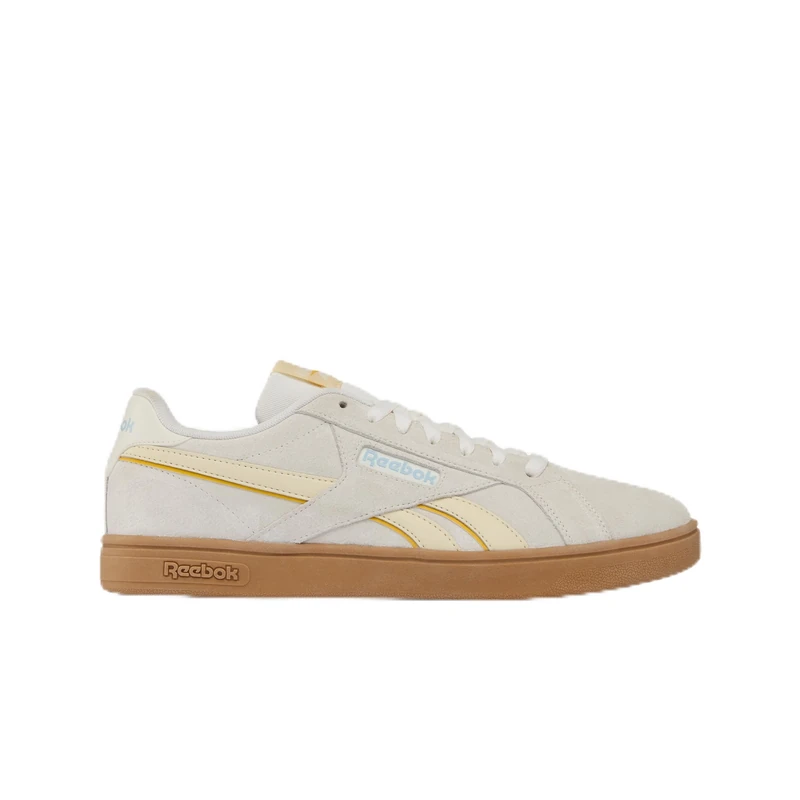 Reebok Unisex Court Retro Trainers, Chalk/AGEDBEIGE/Iceblue, 42 EU