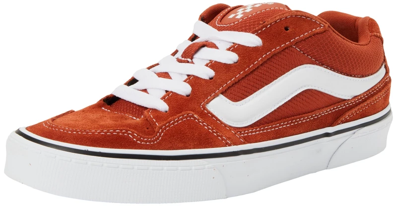 Vans Caldrone Burnt Orange Men's Low Top Trainers - Size 7