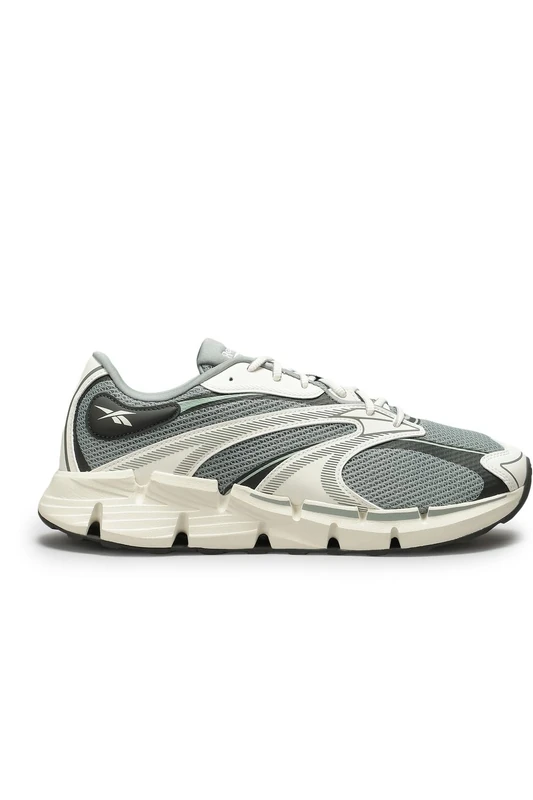 Reebok Unisex Zig HYPNOTICA Trainers, Chalk/Light Fog/Grey 6, 44.5 EU - Image 1