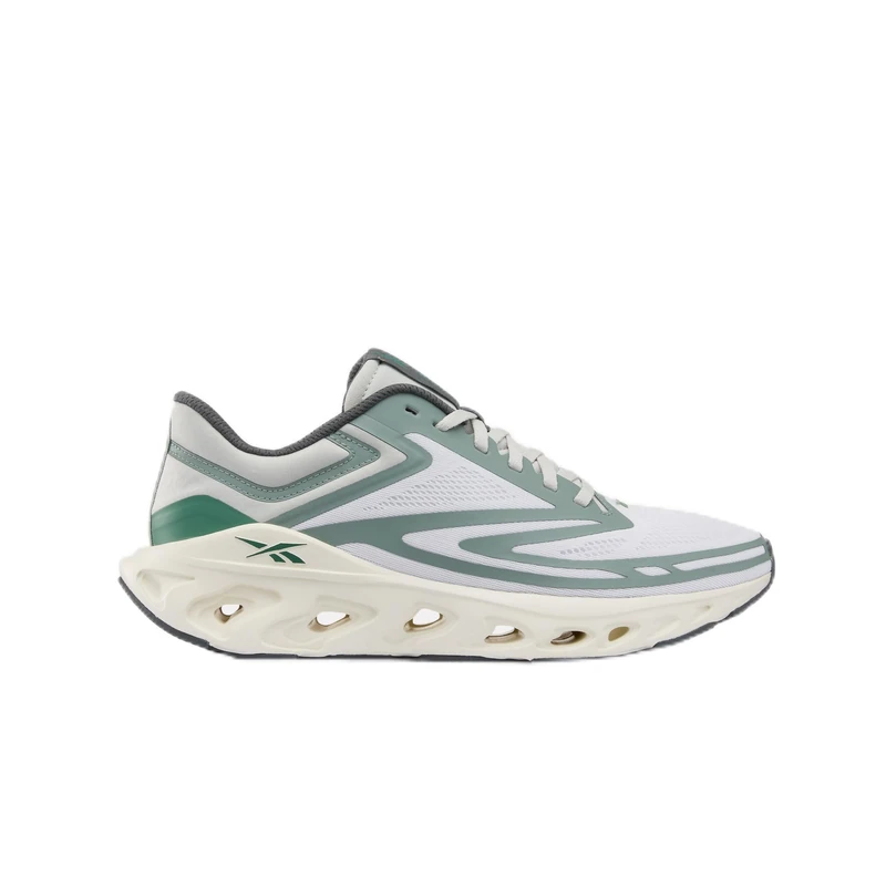Reebok Unisex Fuel Flex Run Trainers, FTWR White/Light Fog/Field Green, 42 EU