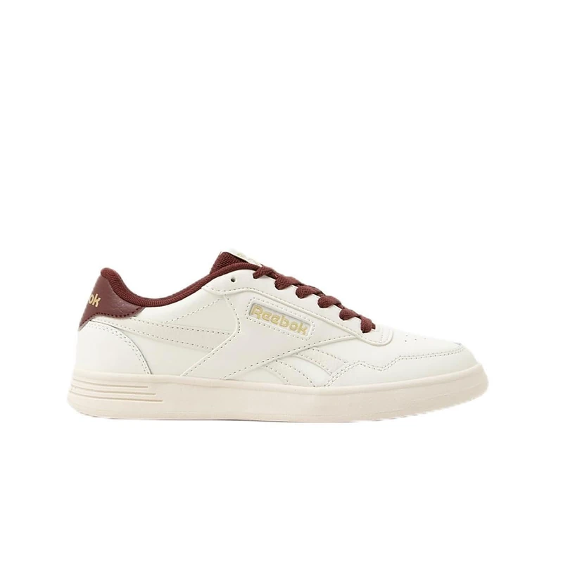 Reebok Unisex Court Advance Trainers, Chalk/Classic Burgundy/Goldmet, 47 EU