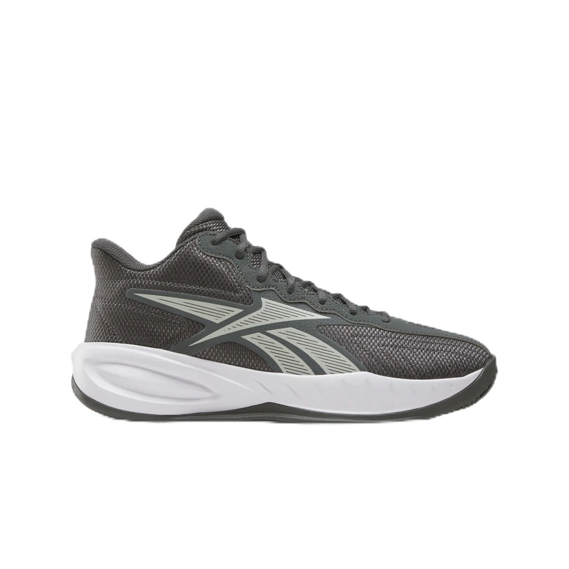 Reebok Unisex Press Trainers, Grey 5/Grey 1/FTWR White, 37.5 EU