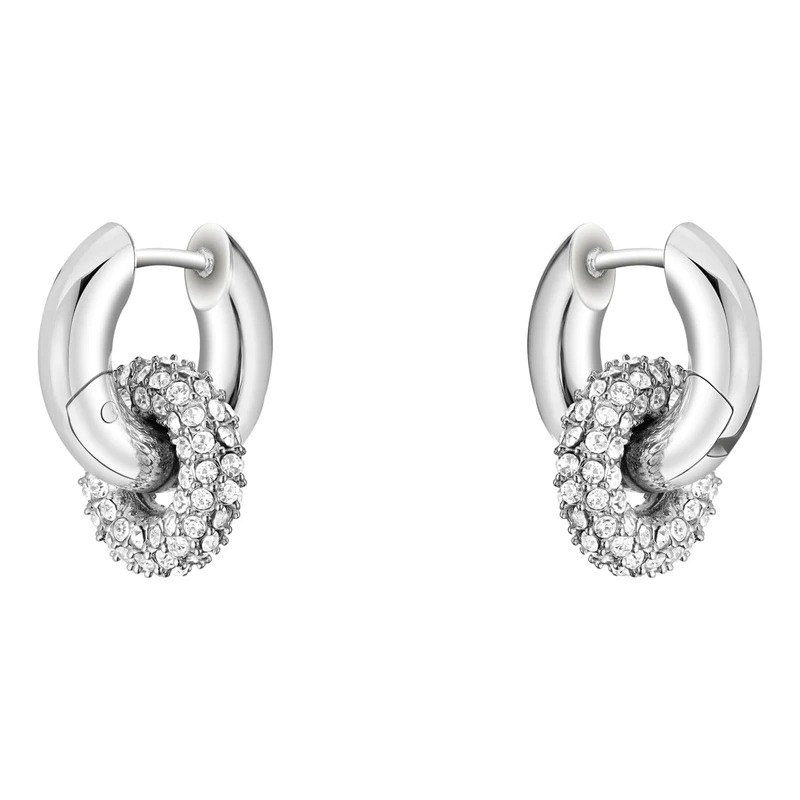 BOSS Jewelry Women's LIVE PRECIOUS Collection Earrings in Stainless Steel Embellished with Crystals - 1580758