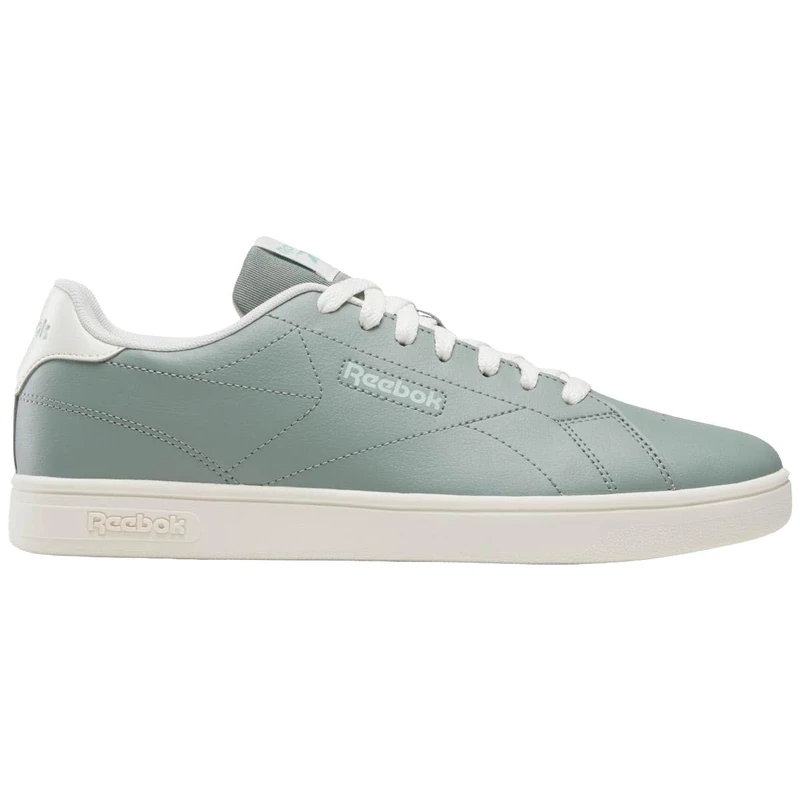 Reebok Unisex Court Clean Trainers, Lightfog/Chalk/Tranquilteal, 38.5 EU / 5.5 UK