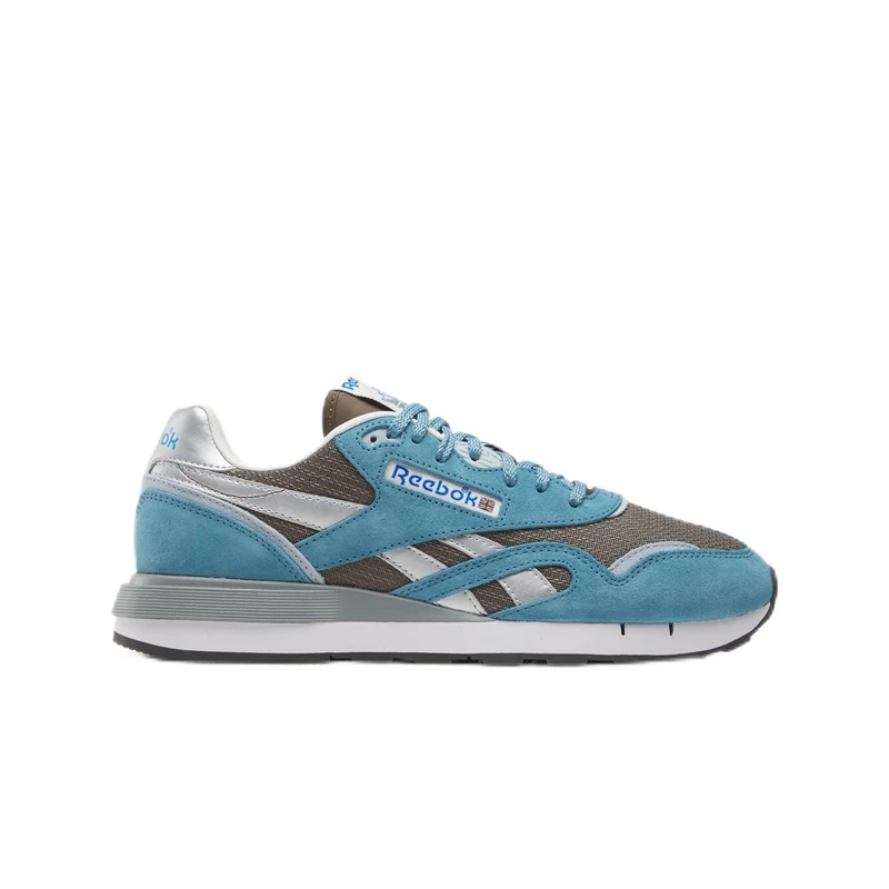 Reebok Unisex Classic Nylon 89 Trainers, Warpedblue/Trekgrey/Iceblue, 44.5 EU