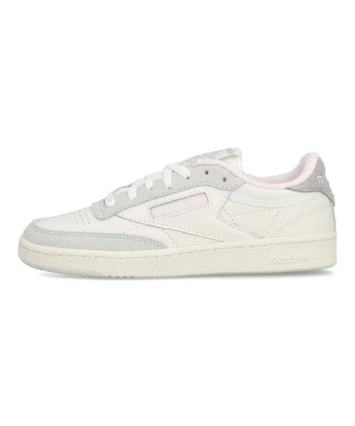 Reebok Unisex CLUB C 85 CHALK/GREY/PUREPINK 5.5 38.5